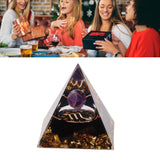 5cm Orgonite Pyramid for Positive Energy Healing Crystal Pyramid Meditation Orgonite Pyramids Chakra Zodiac Energy Generator Scorpio - Extra Image