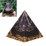 5cm Orgonite Pyramid for Positive Energy Healing Crystal Pyramid Meditation Orgonite Pyramids Chakra Zodiac Energy Generator Scorpio - Extra Image