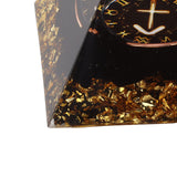 5cm Orgonite Pyramid for Positive Energy Healing Crystal Pyramid Meditation Orgonite Pyramids Chakra Zodiac Energy Generator Sagittarius - Extra Image