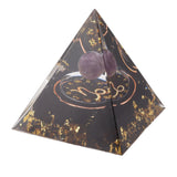 5cm Orgonite Pyramid for Positive Energy Healing Crystal Pyramid Meditation Orgonite Pyramids Chakra Zodiac Energy Generator Capricorn - Extra Image