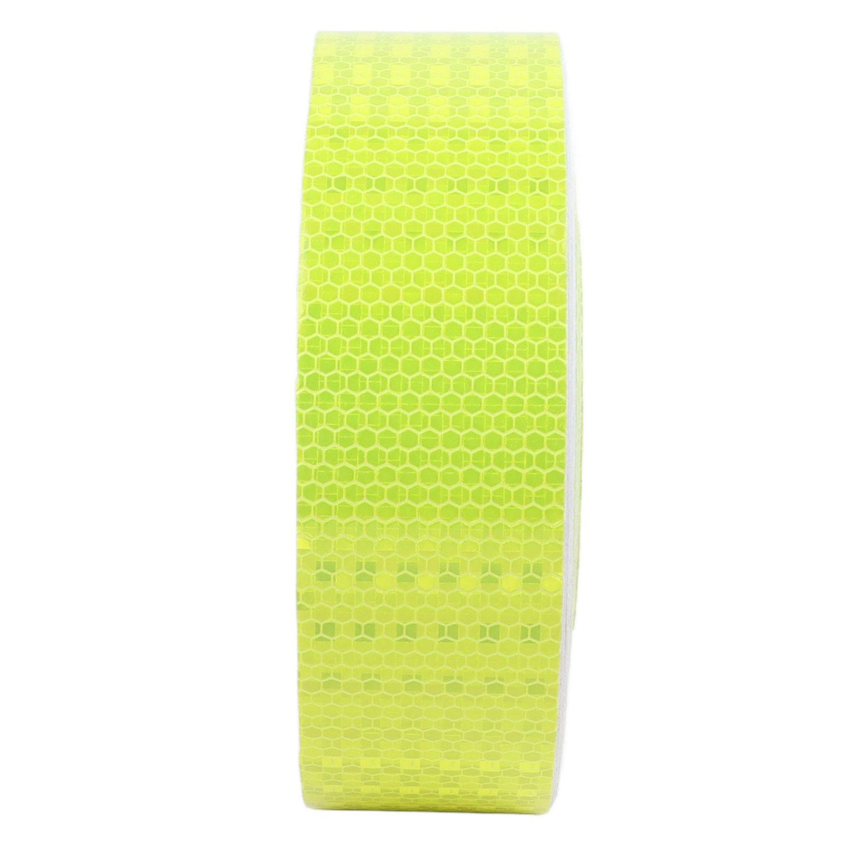Pure Color Fluorescent Yellow Reflective Tape Warning Reflective Strip for Cars Motorcycles Bicycles