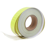 Pure Color Fluorescent Yellow Reflective Tape Warning Reflective Strip for Cars Motorcycles Bicycles - Close-Up Angle