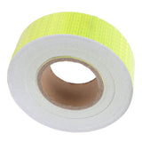 Pure Color Fluorescent Yellow Reflective Tape Warning Reflective Strip for Cars Motorcycles Bicycles