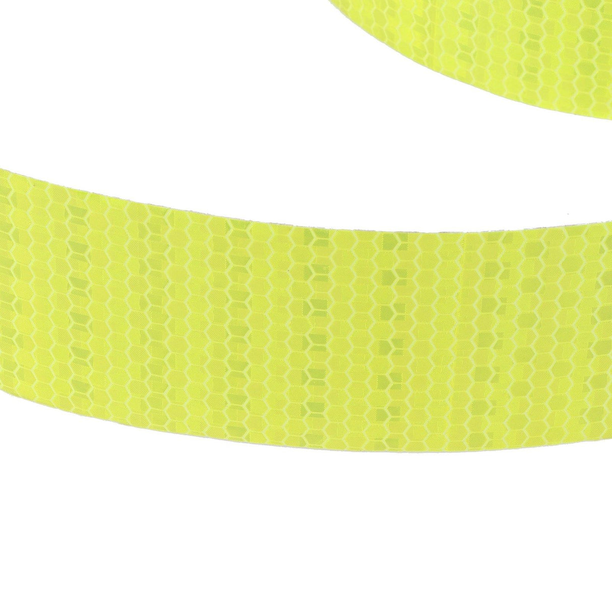 Pure Color Fluorescent Yellow Reflective Tape Warning Reflective Strip for Cars Motorcycles Bicycles