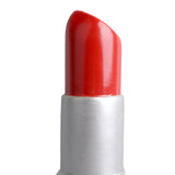 Creative Lipstick Shape Vase Beautiful Resin Exquisite Realistic Lipstick Shape Decorative Vase for Book Shop Coffee Shop Silver