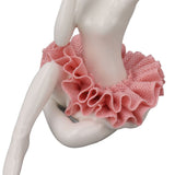 Dancing Ballerina Girl Figurine Ceramic Ballet Girl Figure Ballet Dancer Statue Sculpture Desk Bookshelf Decoration Pink - Extra Image