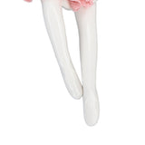 Ballet Dancer Statue Pink Ballerina Figure Ceramic Figure Decor for Table Shelf Bedroom Living Room - Extra Image