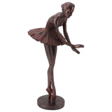 Ballet Dancer Statue Exquisite Resin Ballet Dancer Figurines for Desk Bookshelf Dinning Table Decoration