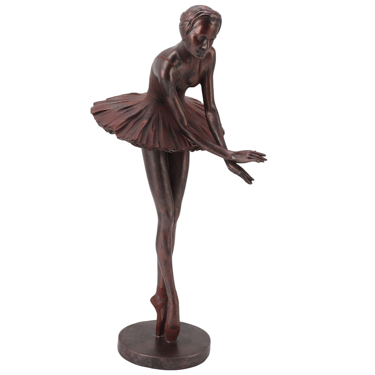 Ballet Dancer Statue Exquisite Resin Ballet Dancer Figurines for Desk Bookshelf Dinning Table Decoration