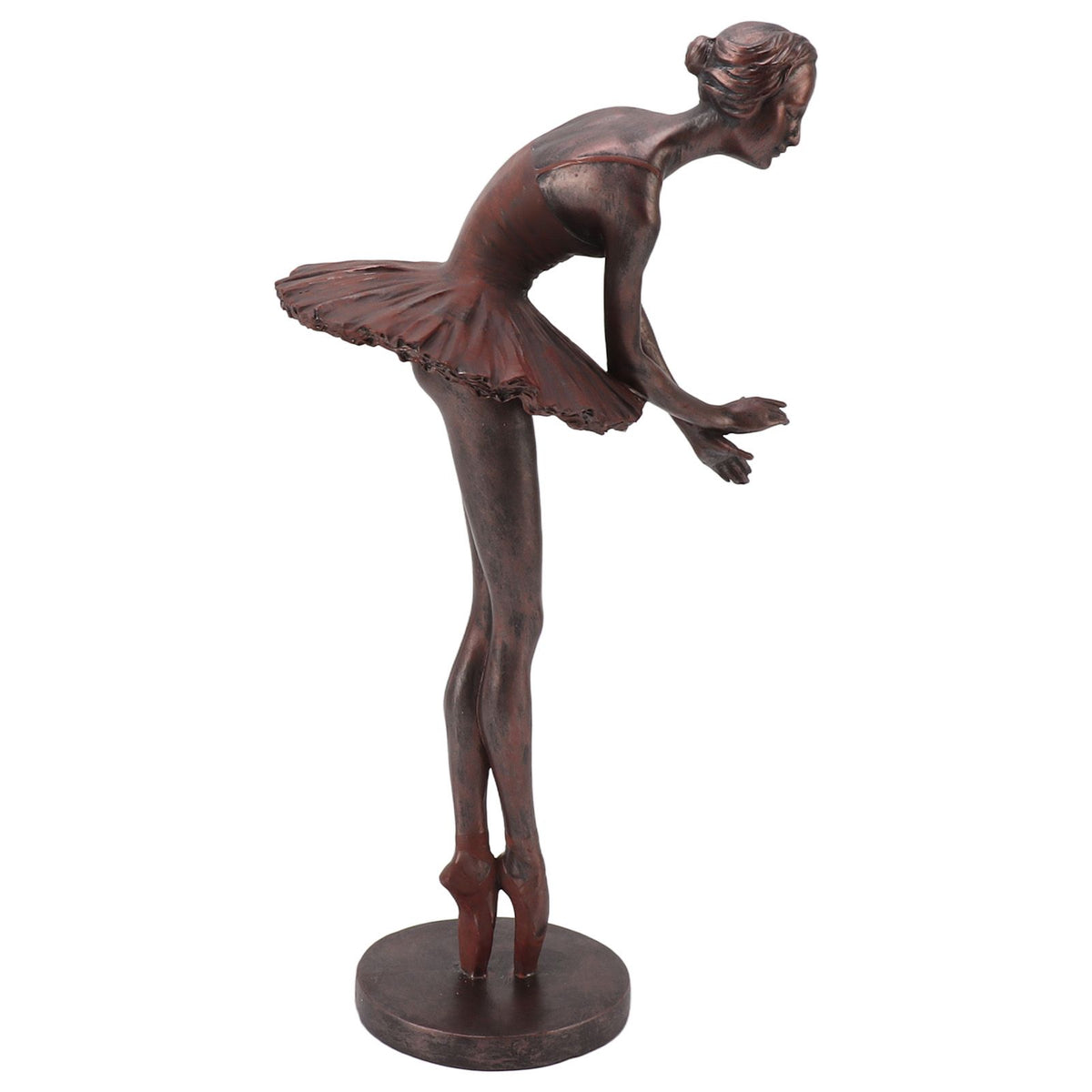 Ballet Dancer Statue Exquisite Resin Ballet Dancer Figurines for Desk Bookshelf Dinning Table Decoration