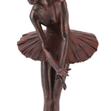 Ballet Dancer Statue Exquisite Resin Ballet Dancer Figurines for Desk Bookshelf Dinning Table Decoration - Extra Image