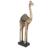 Camel Statue Artistic Camel Desk Sculpture Resin Camel Statue Home Decoration Ornament - Side View