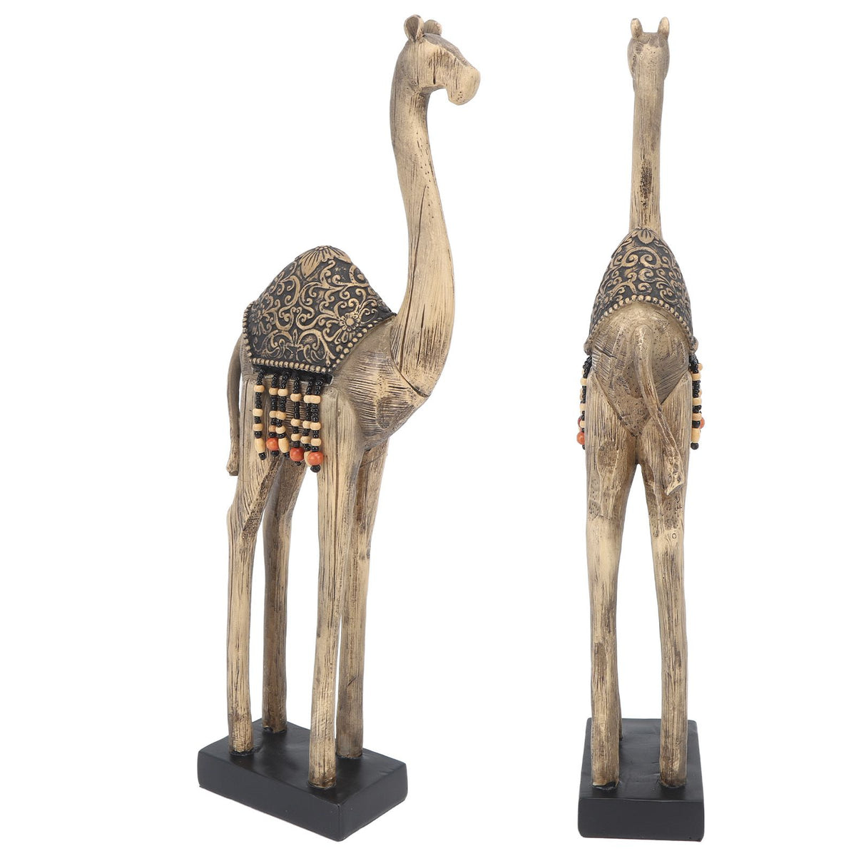 Camel Statue Artistic Camel Desk Sculpture Resin Camel Statue Home Decoration Ornament