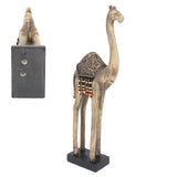 Camel Statue Artistic Camel Desk Sculpture Resin Camel Statue Home Decoration Ornament