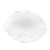 White Flower Girl Basket Petal Beads Decoration Handheld Bridesmaid Scattering Wedding Basket - 45-Degree Angle