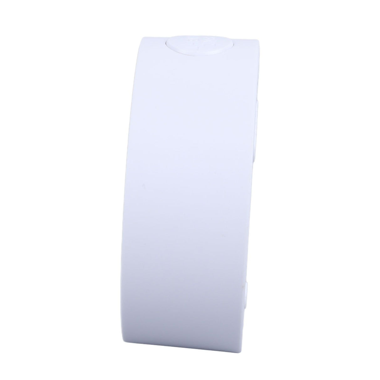 Digital Mirror Clock Alarm White Big Round Screen Easy to Read Portable LED Clock for Office Bedroom Travel