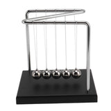 Balance Steel Swing Balls Z Shape N Shape Wooden Base Pendulum Ball for Home Decoration Fun Science Accessories - Top-Down View