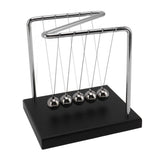 Balance Steel Swing Balls Z Shape N Shape Wooden Base Pendulum Ball for Home Decoration Fun Science Accessories