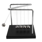 Balance Steel Swing Balls Z Shape N Shape Wooden Base Pendulum Ball for Home Decoration Fun Science Accessories - Rear View