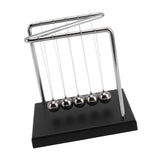 Balance Steel Swing Balls Z Shape N Shape Wooden Base Pendulum Ball for Home Decoration Fun Science Accessories