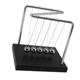Balance Steel Swing Balls Z Shape N Shape Wooden Base Pendulum Ball for Home Decoration Fun Science Accessories