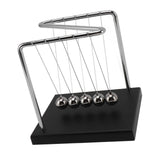 Balance Steel Swing Balls Z Shape N Shape Wooden Base Pendulum Ball for Home Decoration Fun Science Accessories - Extra Image