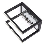 Newton Cradle Balance Balls Stainless Steel Balance Balls Bottom Mirror Stress Reliefswing Balls Desktop Decoration Toy - Low Angle