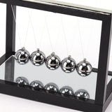 Newton Cradle Balance Balls Stainless Steel Balance Balls Bottom Mirror Stress Reliefswing Balls Desktop Decoration Toy