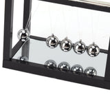Newton Cradle Balance Balls Stainless Steel Balance Balls Bottom Mirror Stress Reliefswing Balls Desktop Decoration Toy - Extra Image