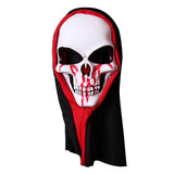 Skull Mask Skeleton Scary Ghost Death High Elastic Breathable Unisex Halloween Role Playing Props for Party Type 3