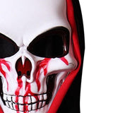 Skull Mask Skeleton Scary Ghost Death High Elastic Breathable Unisex Halloween Role Playing Props for Party Type 3