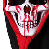 Skull Mask Skeleton Scary Ghost Death High Elastic Breathable Unisex Halloween Role Playing Props for Party Type 3 - Extra Image