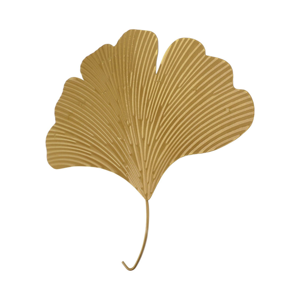 Ginkgo Biloba Hanging Decorations DIY Elegant Modern Fadeless Iron Metal Ginkgo Biloba Wall Art for Living Room Bedroom Dining Room Porch