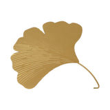 Ginkgo Biloba Hanging Decorations DIY Elegant Modern Fadeless Iron Metal Ginkgo Biloba Wall Art for Living Room Bedroom Dining Room Porch - Top-Down View