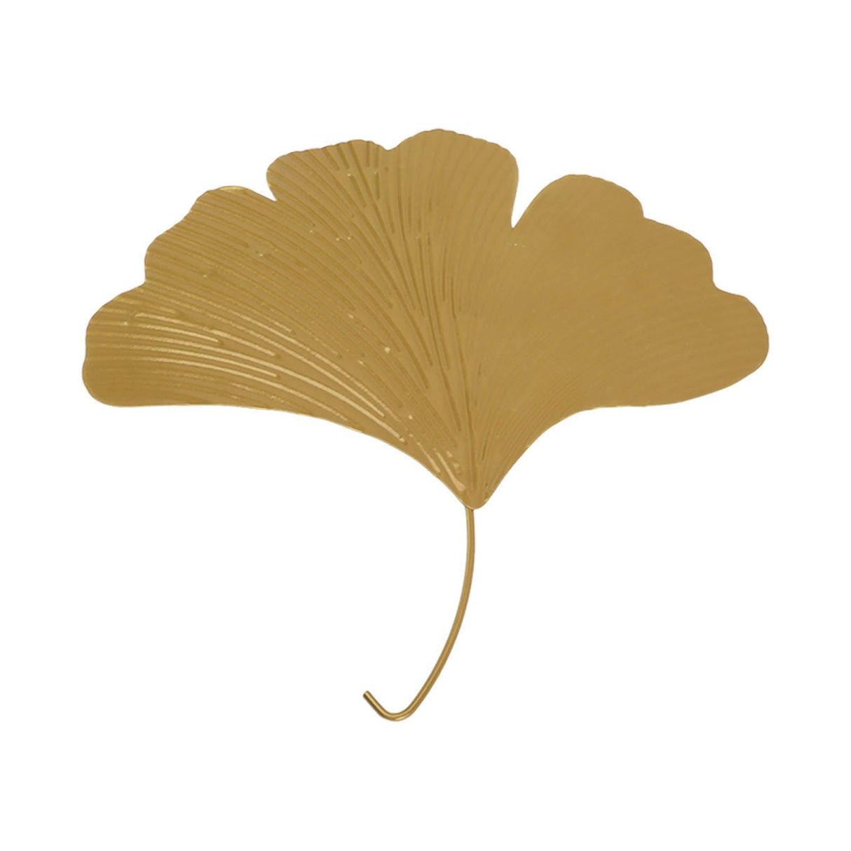 Ginkgo Biloba Hanging Decorations DIY Elegant Modern Fadeless Iron Metal Ginkgo Biloba Wall Art for Living Room Bedroom Dining Room Porch