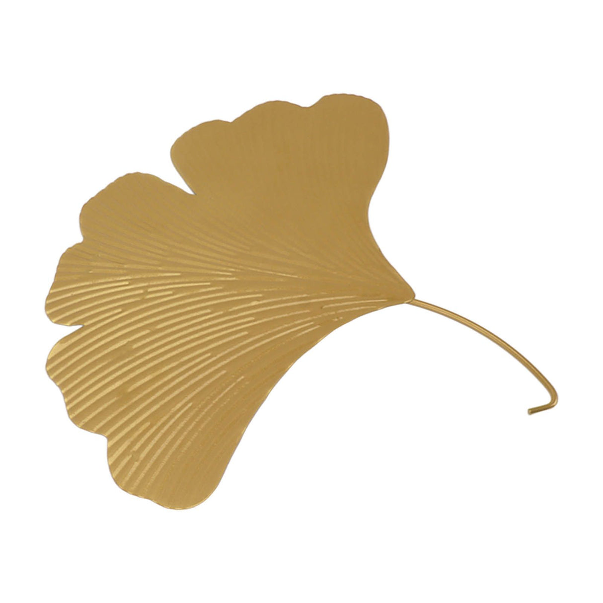 Ginkgo Biloba Hanging Decorations DIY Elegant Modern Fadeless Iron Metal Ginkgo Biloba Wall Art for Living Room Bedroom Dining Room Porch