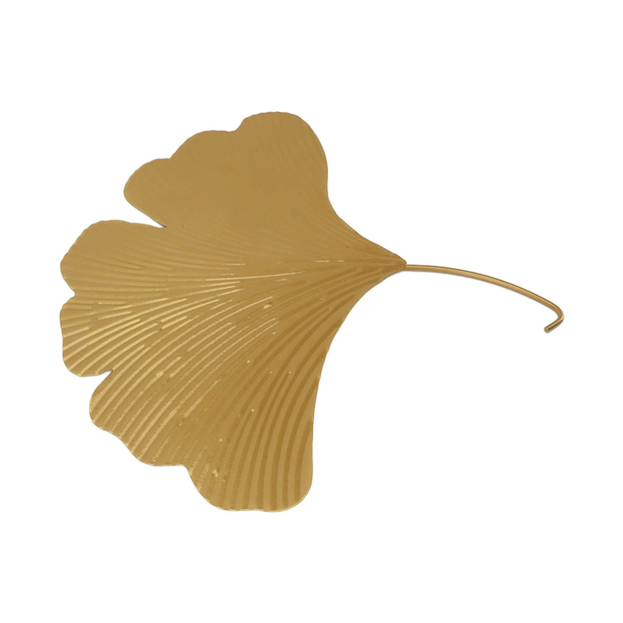 Ginkgo Biloba Hanging Decorations DIY Elegant Modern Fadeless Iron Metal Ginkgo Biloba Wall Art for Living Room Bedroom Dining Room Porch