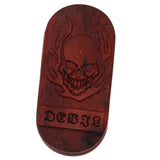 Magnet Finger Stress Relief Slider Wood Finger Stress Relief Toy Wooden Decompression Toy Limiting Demon - Front View