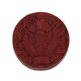 Magnetic Push Slider Stress Relief Handmade Rosewood Crafted Rotating Fidget Toys for ADHD The Eagle Badge