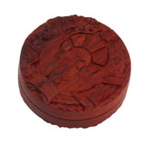 Magnetic Push Slider Stress Relief Handmade Rosewood Crafted Rotating Fidget Toys for ADHD The Eagle Badge