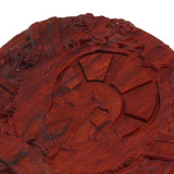Magnetic Push Slider Stress Relief Handmade Rosewood Crafted Rotating Fidget Toys for ADHD The Eagle Badge - Extra Image