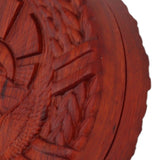 Magnetic Push Slider Stress Relief Handmade Rosewood Crafted Rotating Fidget Toys for ADHD The Eagle Badge