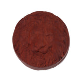 Magnetic Push Slider Stress Relief Handmade Rosewood Crafted Rotating Fidget Toys for ADHD Lion Head - 45-Degree Angle
