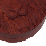 Magnetic Push Slider Stress Relief Handmade Rosewood Crafted Rotating Fidget Toys for ADHD Lion Head - Extra Image