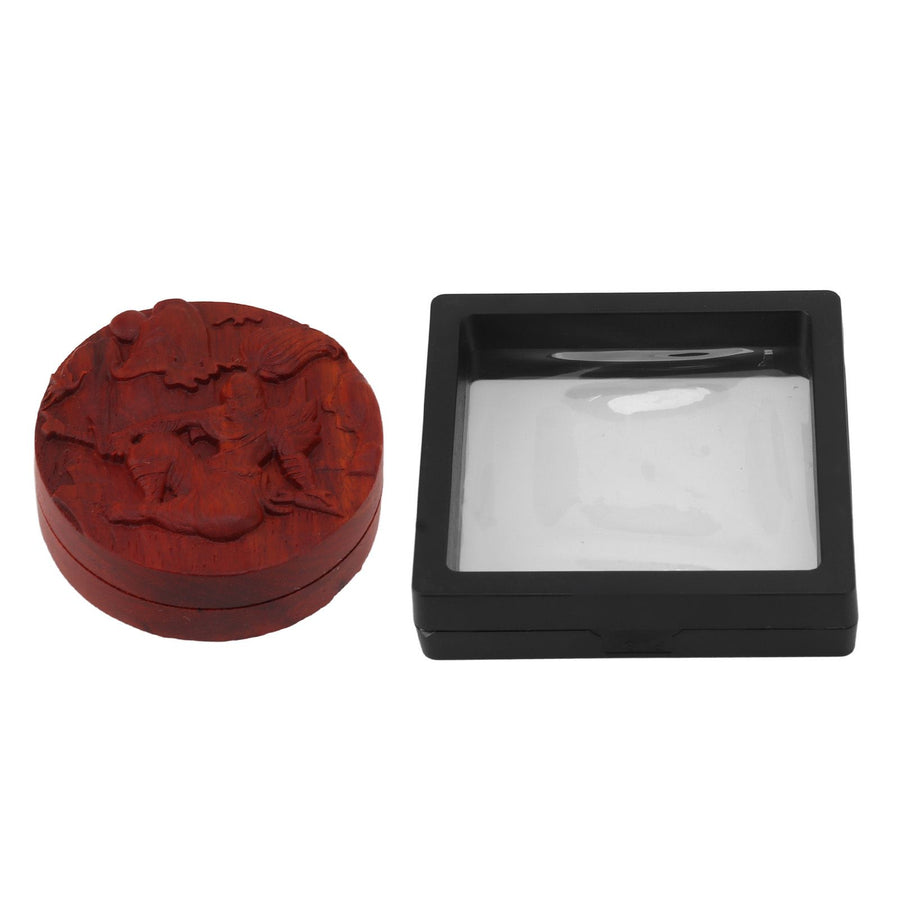 Magnetic Push Slider Stress Relief Handmade Rosewood Crafted Rotating Fidget Toys for ADHD juvenile