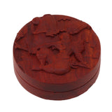 Magnetic Push Slider Stress Relief Handmade Rosewood Crafted Rotating Fidget Toys for ADHD juvenile - Front View