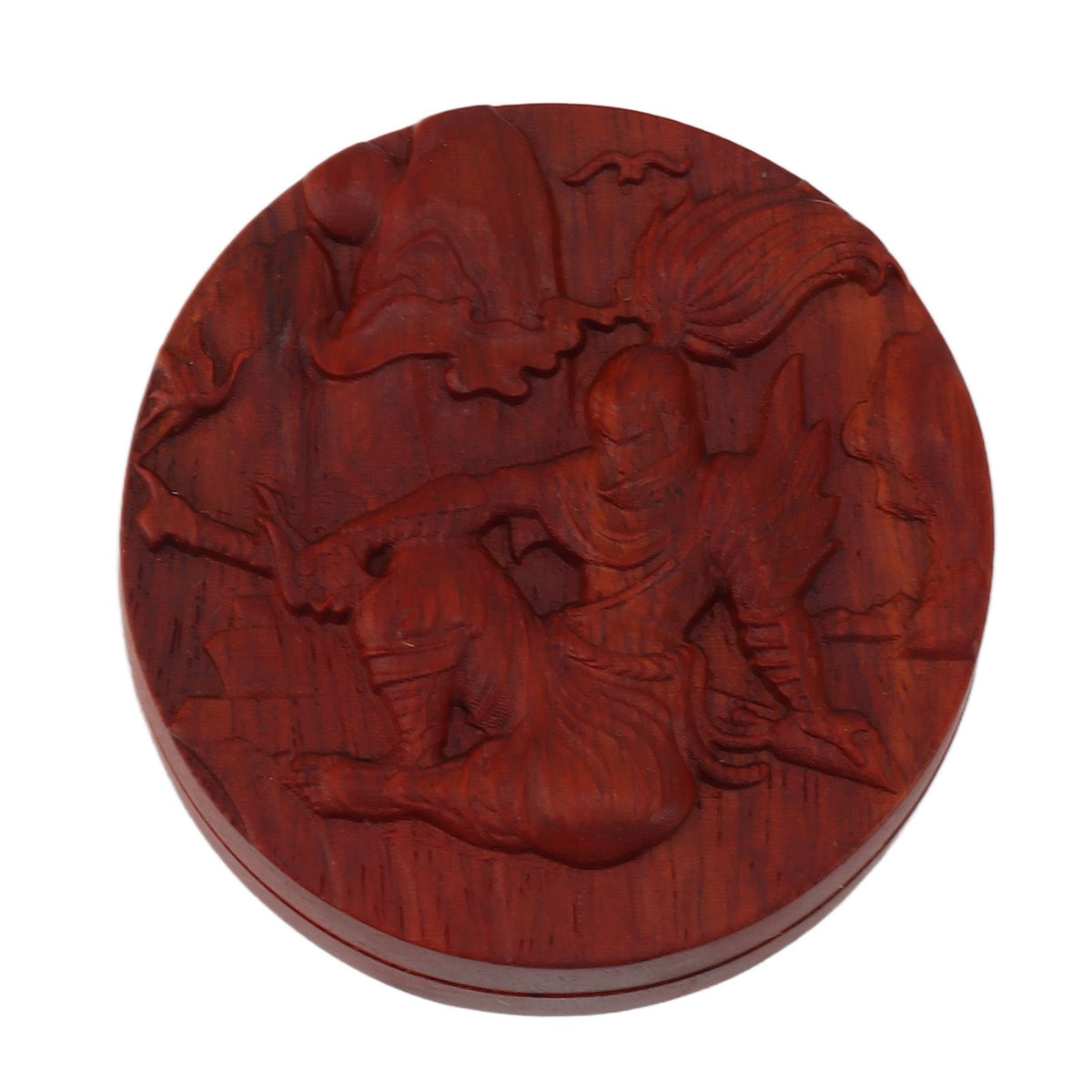 Magnetic Push Slider Stress Relief Handmade Rosewood Crafted Rotating Fidget Toys for ADHD juvenile