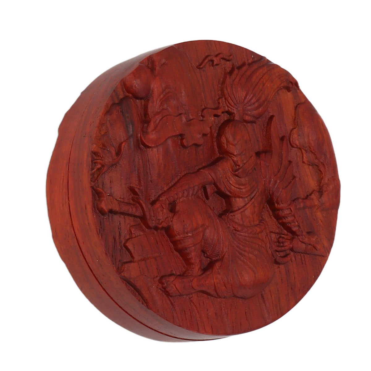 Magnetic Push Slider Stress Relief Handmade Rosewood Crafted Rotating Fidget Toys for ADHD juvenile