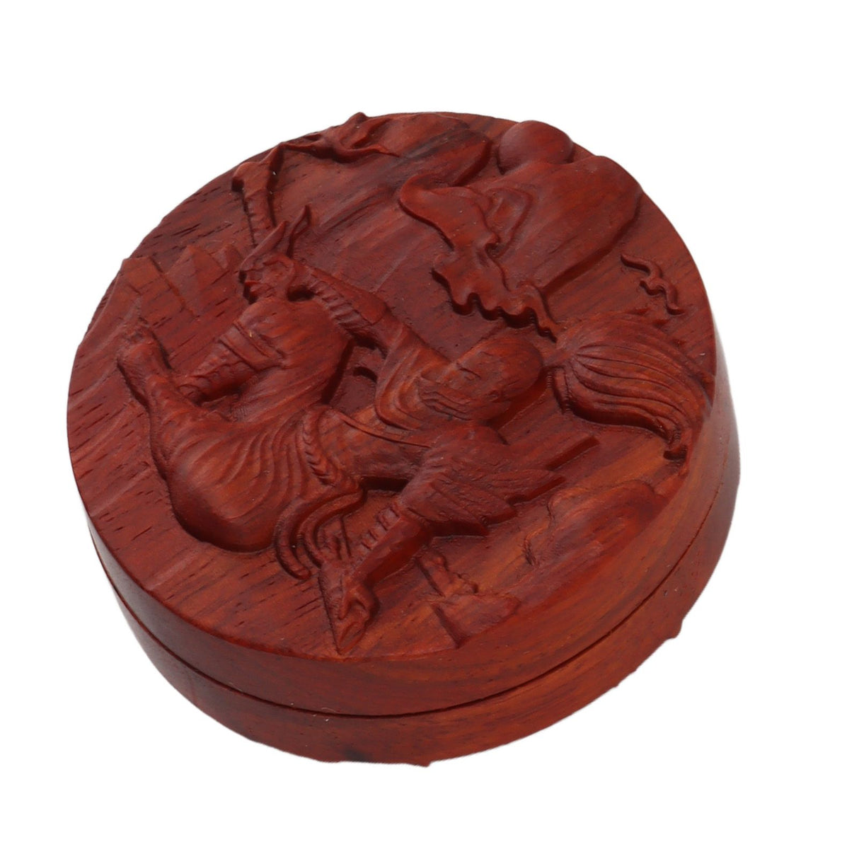 Magnetic Push Slider Stress Relief Handmade Rosewood Crafted Rotating Fidget Toys for ADHD juvenile