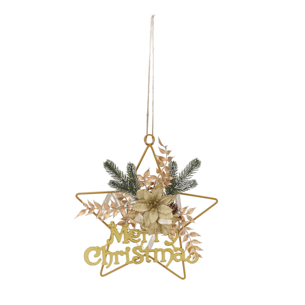 Christmas Hanging Decorative Wreath Handmade Unique Pine Cone Wall Decoration for Birthday Holiday Room Decorations 6127
